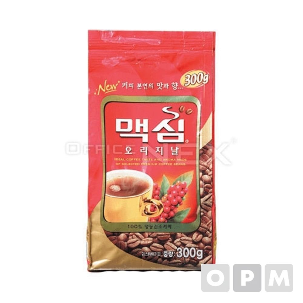 맥심 오리지날커피리필(300g/봉지/동서식품)
