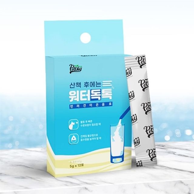 (본사무료직배송) 펫시 워터독톡 60g(5g x 12포)