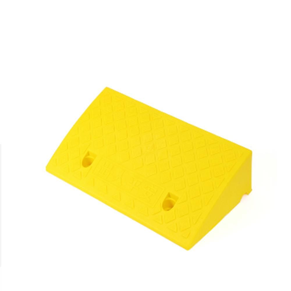문턱 받침대 엘로우 50x27x13cm 슬로프 가드 경사로