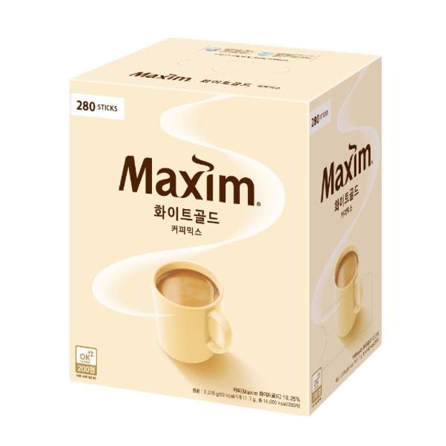 맥심 화이트골드 커피믹스 11.7gx280T