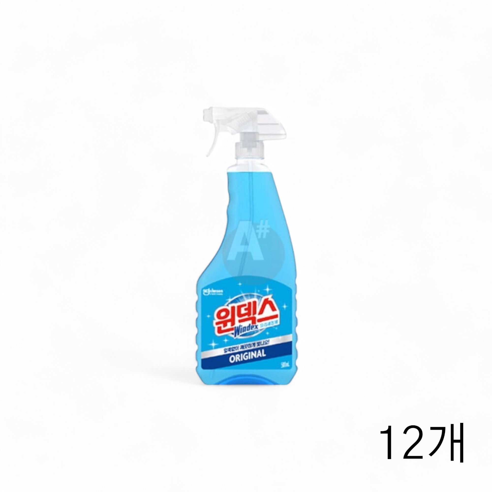 윈덱스 유리세정제 500ml X12개 본품 유리창청소세제