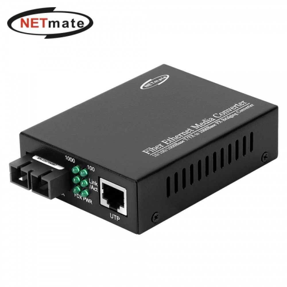 NETmate NMJSOFC01 기가비트 이더넷 광 컨버터