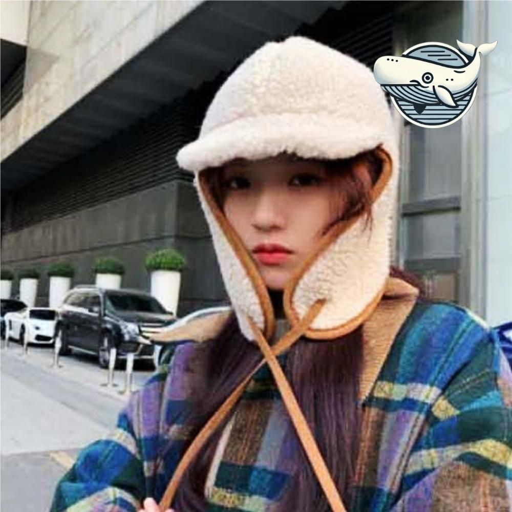 따뜻한 방한모자 뽀글이 스타일 겨울 필수