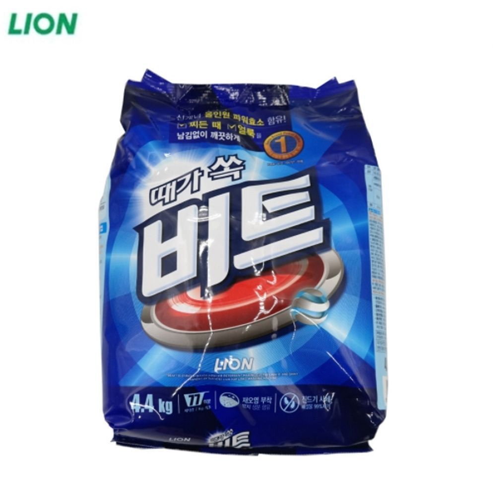 가루 세제 세탁용품 때 가 리필 쏙 4.4kg 1ea 파우치