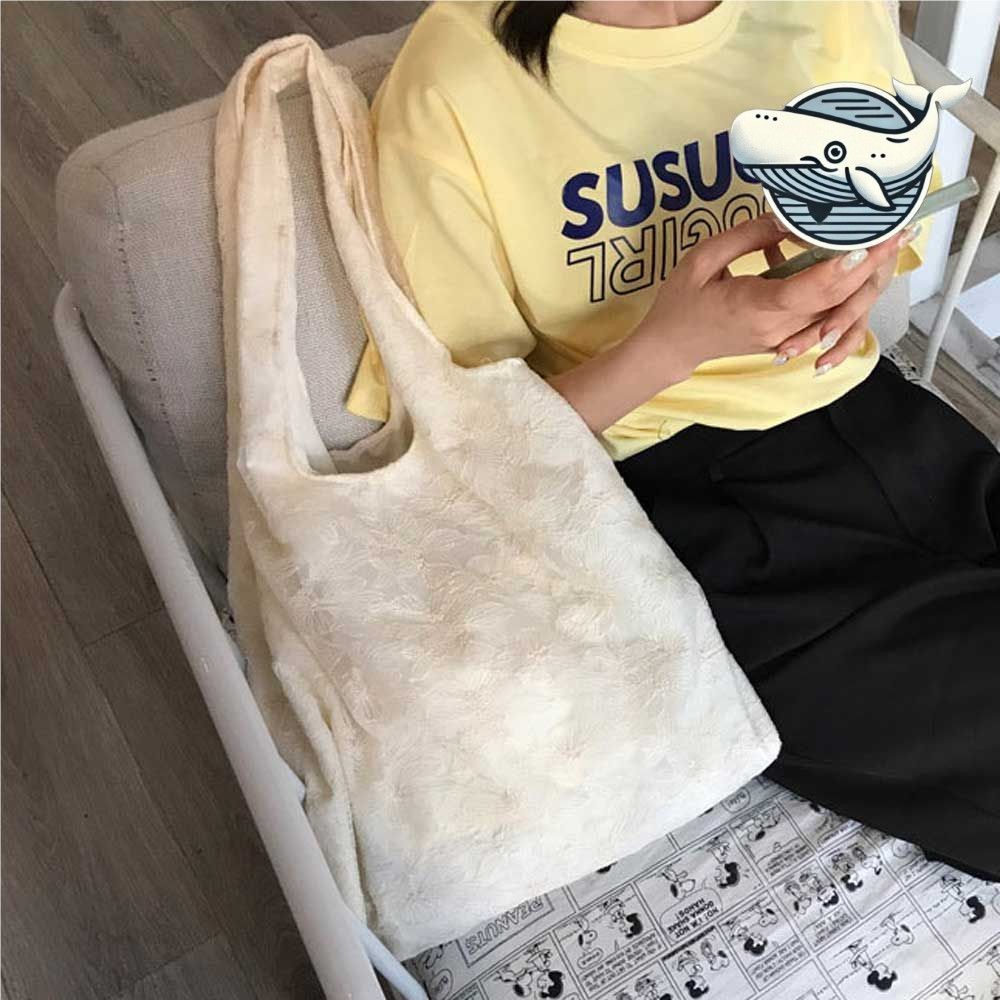 여행용 편안한 꽃자수 숄더백 캐주얼 패브릭