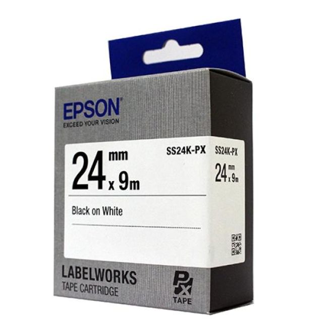 EPSON 라벨프린터리본(SS24K)백색 흑문자