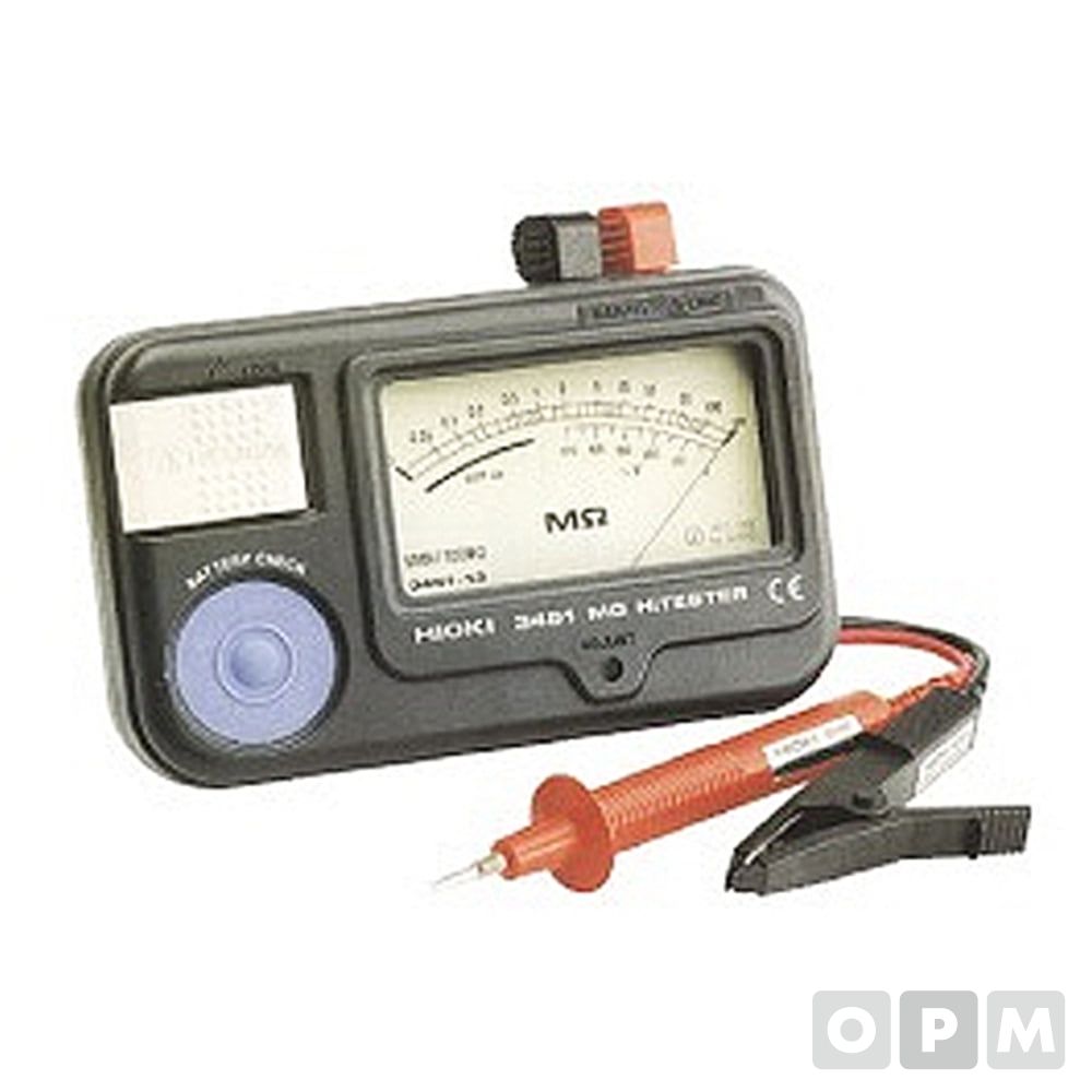 아나로그절연저항계(메가테스트) DC1000V/2000M 1EA