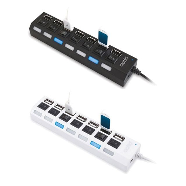 엑토 하이브USB허브 HUB19 블랙 