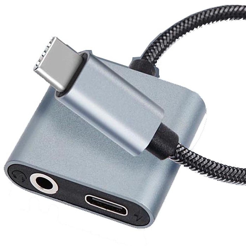 USB 3.1 Type C AUX 젠더 15cm Metal 메쉬 C타입toC타