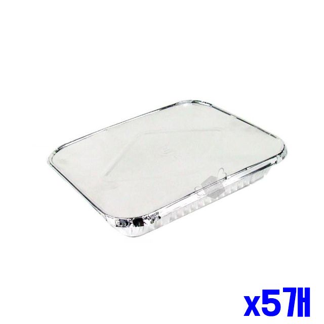도시락 은박 사각 x5개 10p 위생적인 은박도시락