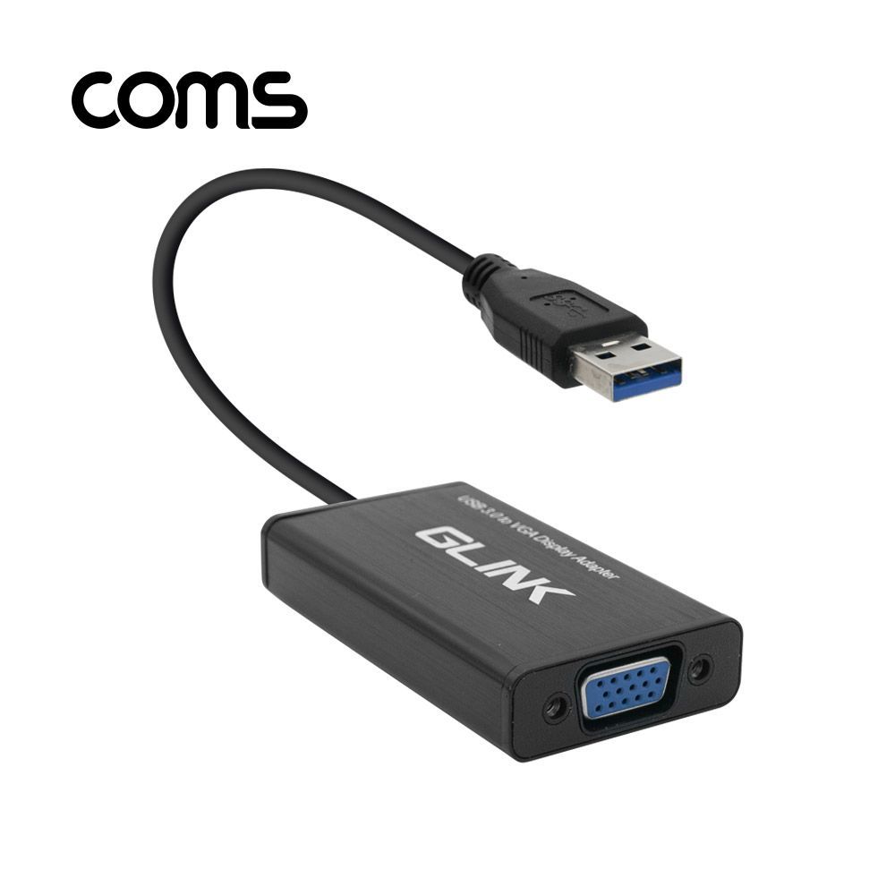 Coms USB 3.0 to VGA 컨버터 1920x1080 PNP