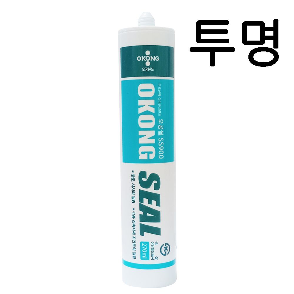 오공 SS900 실리콘 투명 실란트 -1박스25개