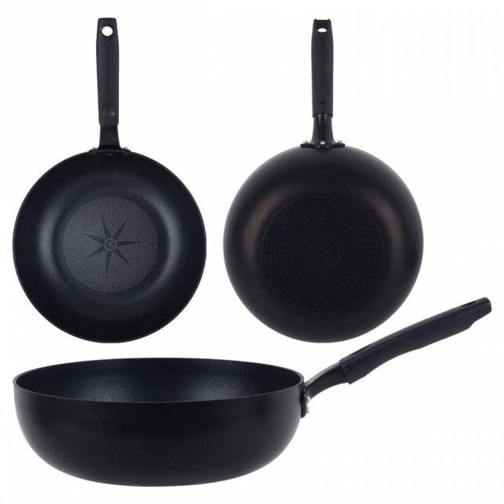 IH 튀김팬 28cm 다이아몬드볶음팬