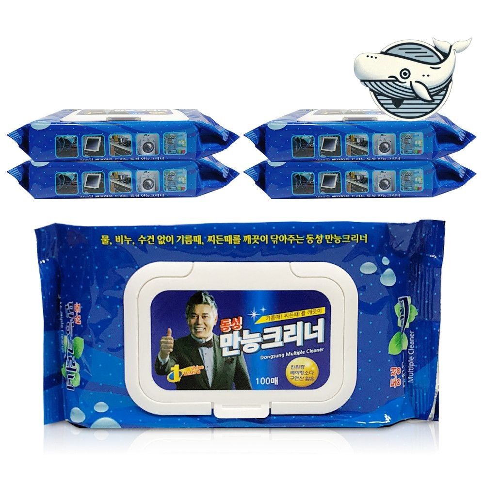 다용도 찌든때 청소 티슈 리필 청소용 물티슈