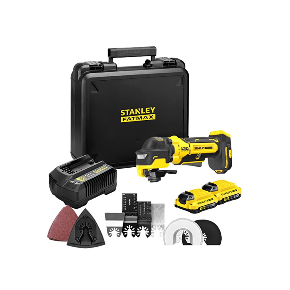 STANLEY 충전멀티커터_SBT510D2K-KR 20V MAX 브러쉬