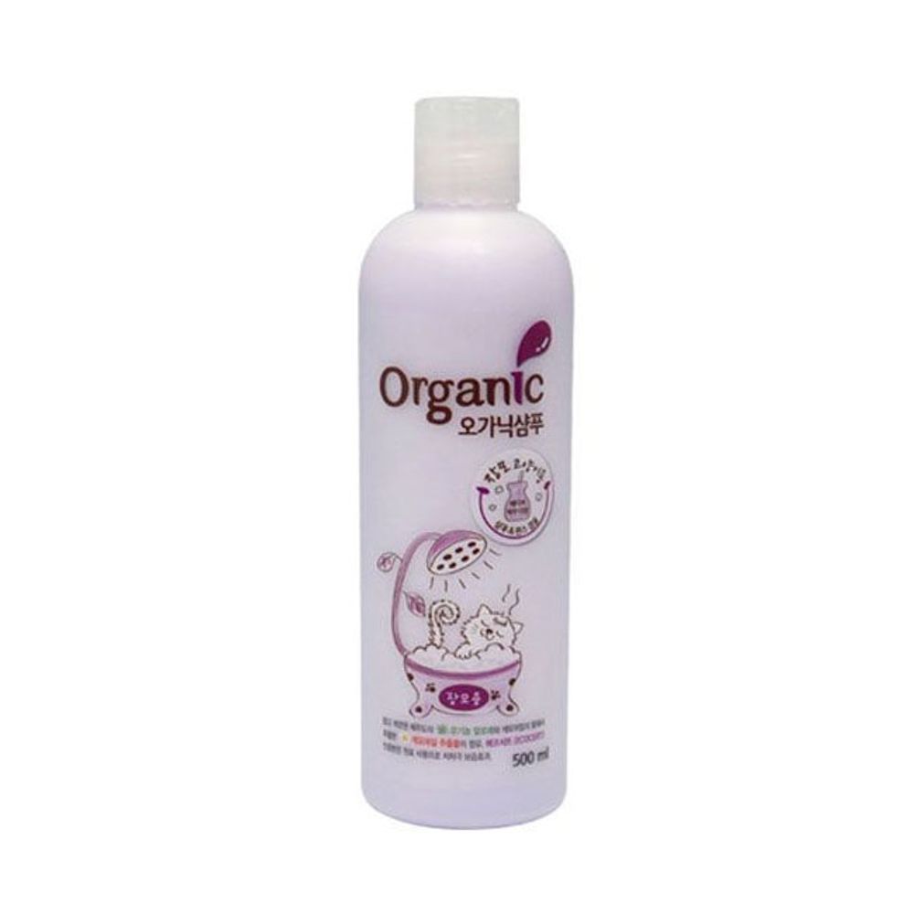P445 고양이 장모용 일상 샴푸 베이비파우더향 500ml