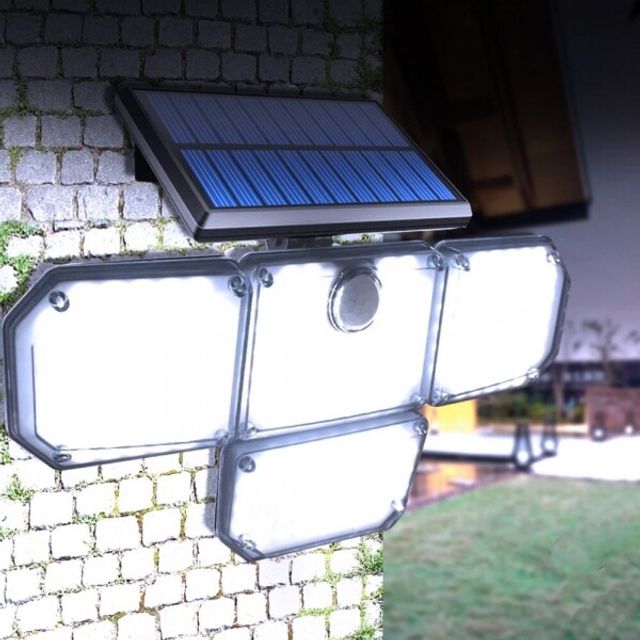 2835 SMD 각도조절 4헤드형 182LED SOLAR 모션센서 태