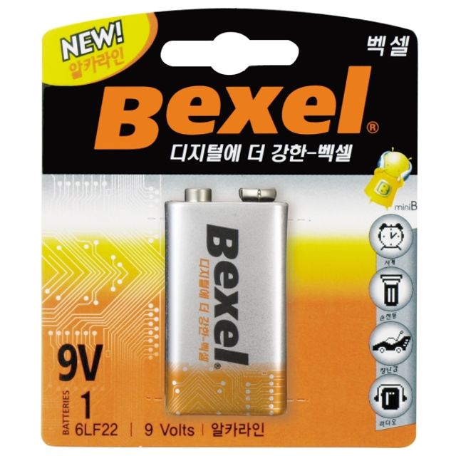 건전지/알카라인 (10 EA) (6LF22)9Vx1EA 6LF22GIB1