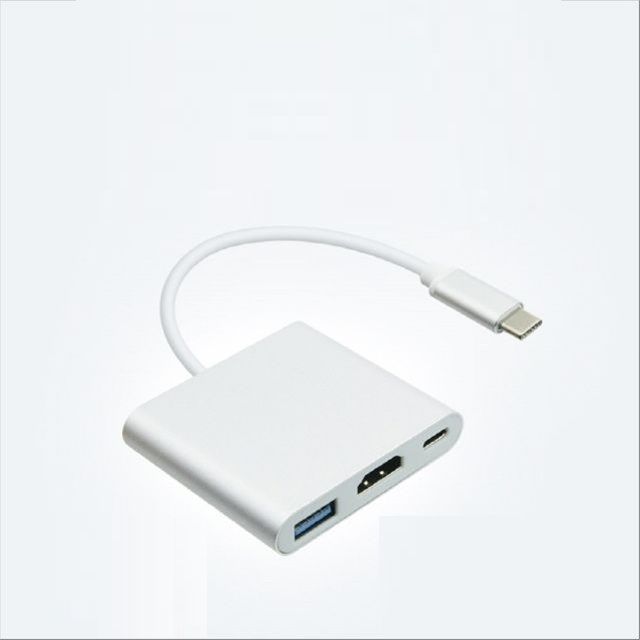 USB 3.1 to HDMI 변환 컨버터 Type C to HDMI+Type