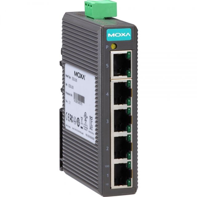 MOXA EDS-205 산업용 5포트 스위칭 허브