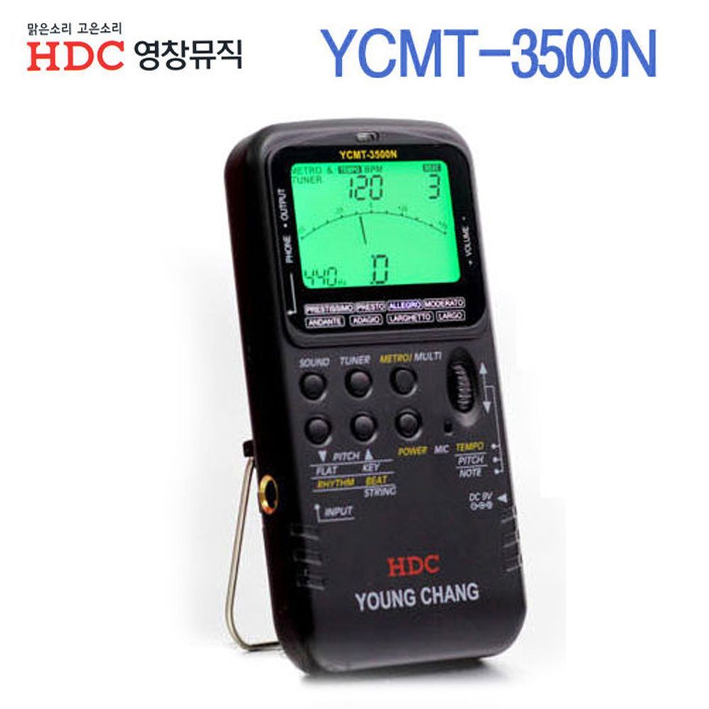 디지털 멀티 메트로놈(튜너기능)(YCMT3500N)(블랙)