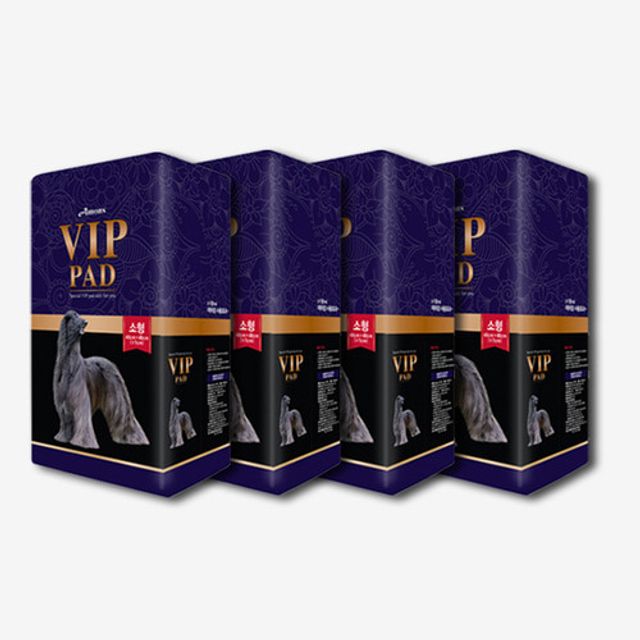 강아지 VIP 배변패드 50매X4개 애견토일렛 반려견용품