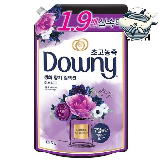 섬유유연제 리필 생화향 아이보리 1.35L