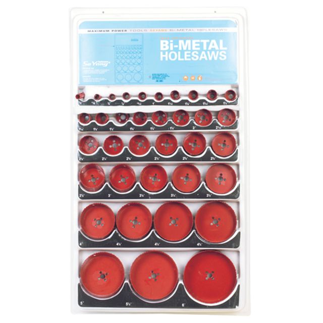 세양홀커터세트 1SET 36PCS(바이메탈용)