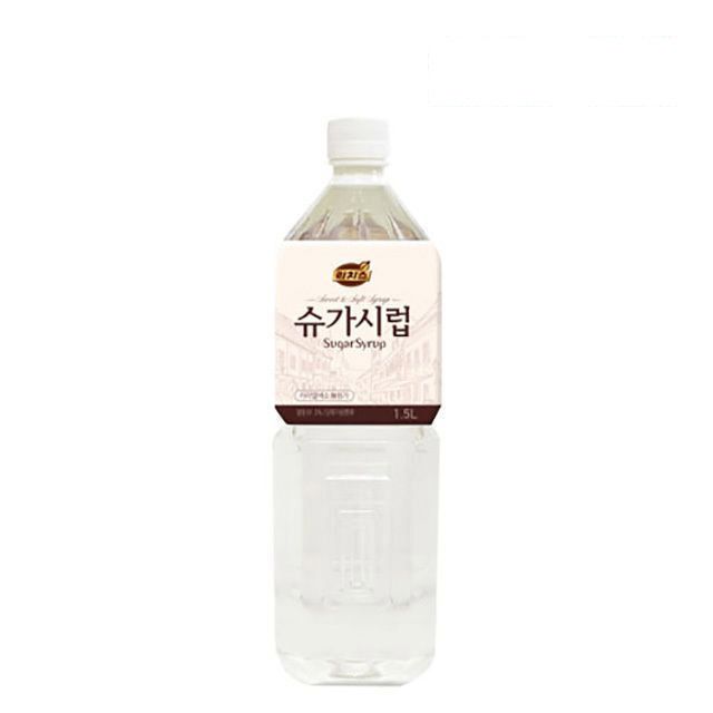 카페재료 설탕시럽 1.5L 2개