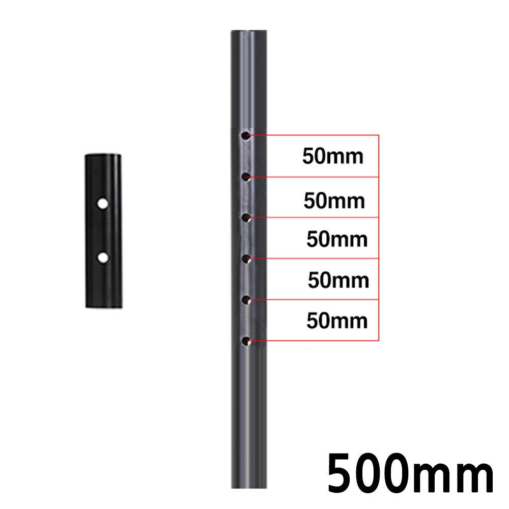 마운트피아 TV거치대 천장형 봉 500mm 연결봉 블랙