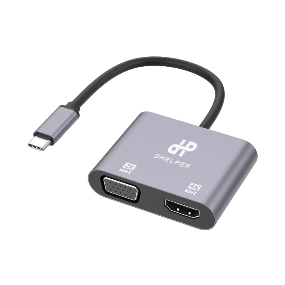 UC-CO25 USB C타입 to HDMI VGA 모니터케이블 컨버터