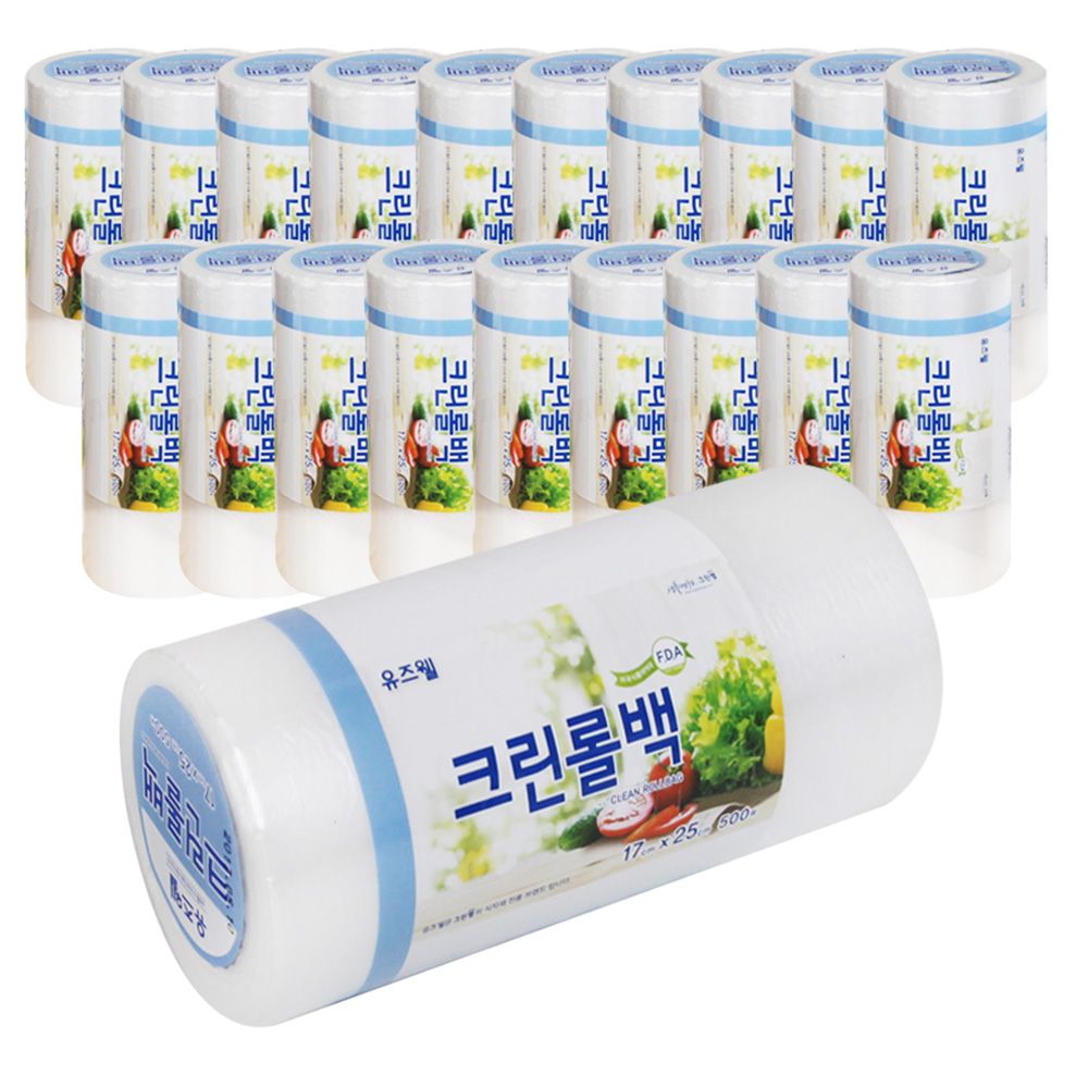 (BOX)크린랩유즈웰크린롤백17x25x500매_20개입