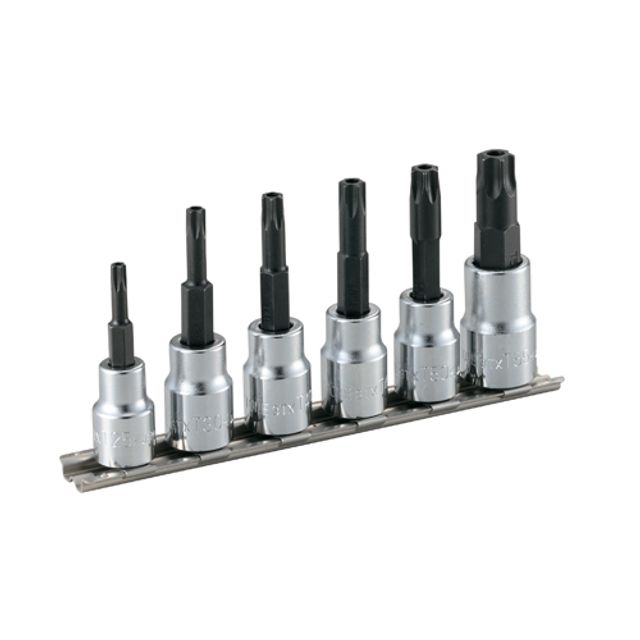 HTX306H 토네별비트소켓세트(홀형) 1SET 3/8x6PCS (
