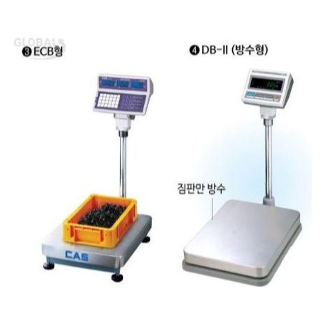 카스 벤치형저울(계수) ECB-150 (150kg/10g) ECB-15