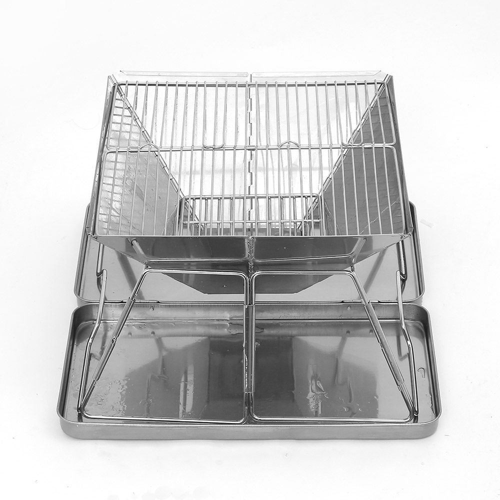 접이식 화로대 39x22cm 그릴 캠핑바베큐