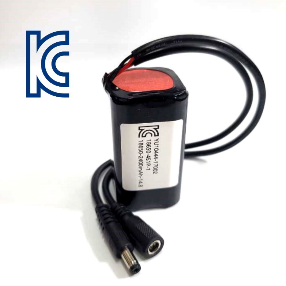 DC잭 14.8V 배터리팩 호환 리튬이온 보호회로 2400mAh