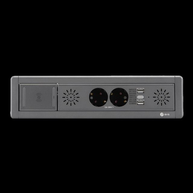 가구형 매입콘센트(O) BID-202MWBT 다크그레이