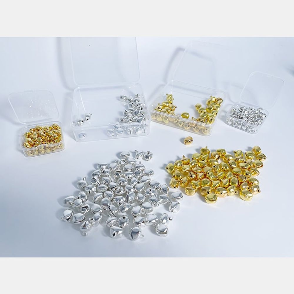 미니방울종 100개입 크리스마스 만들기 부자재 14MM