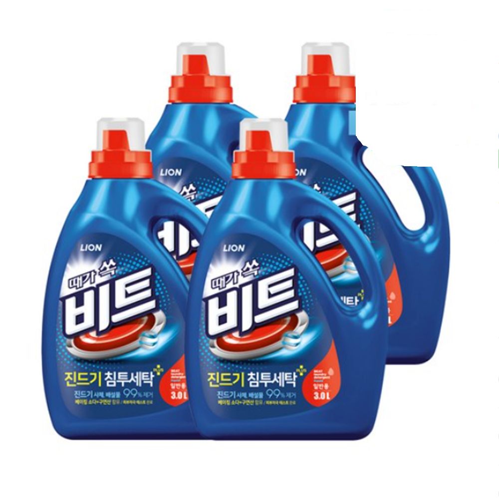 비트 진드기 액체세제 일반용 3L 4개