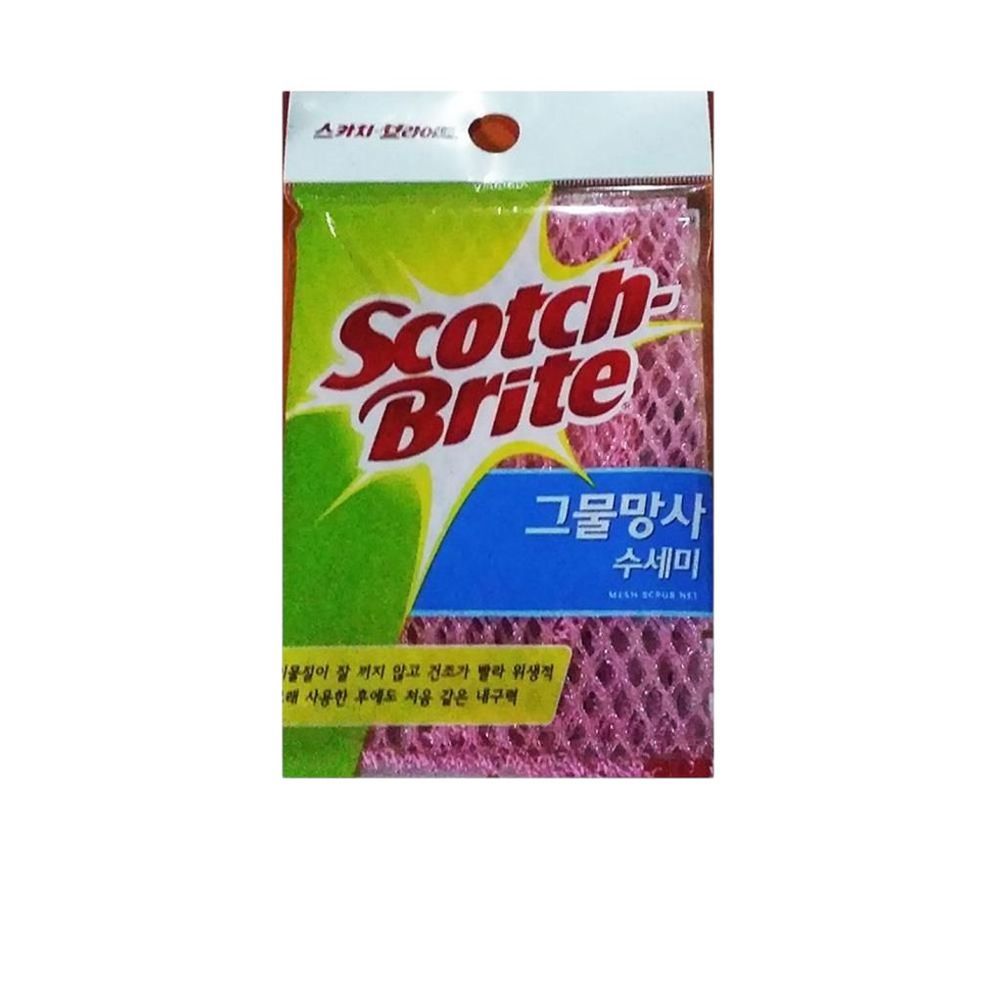 그물망사 수세미 3M x10개 -식자재 주방 용품 유통