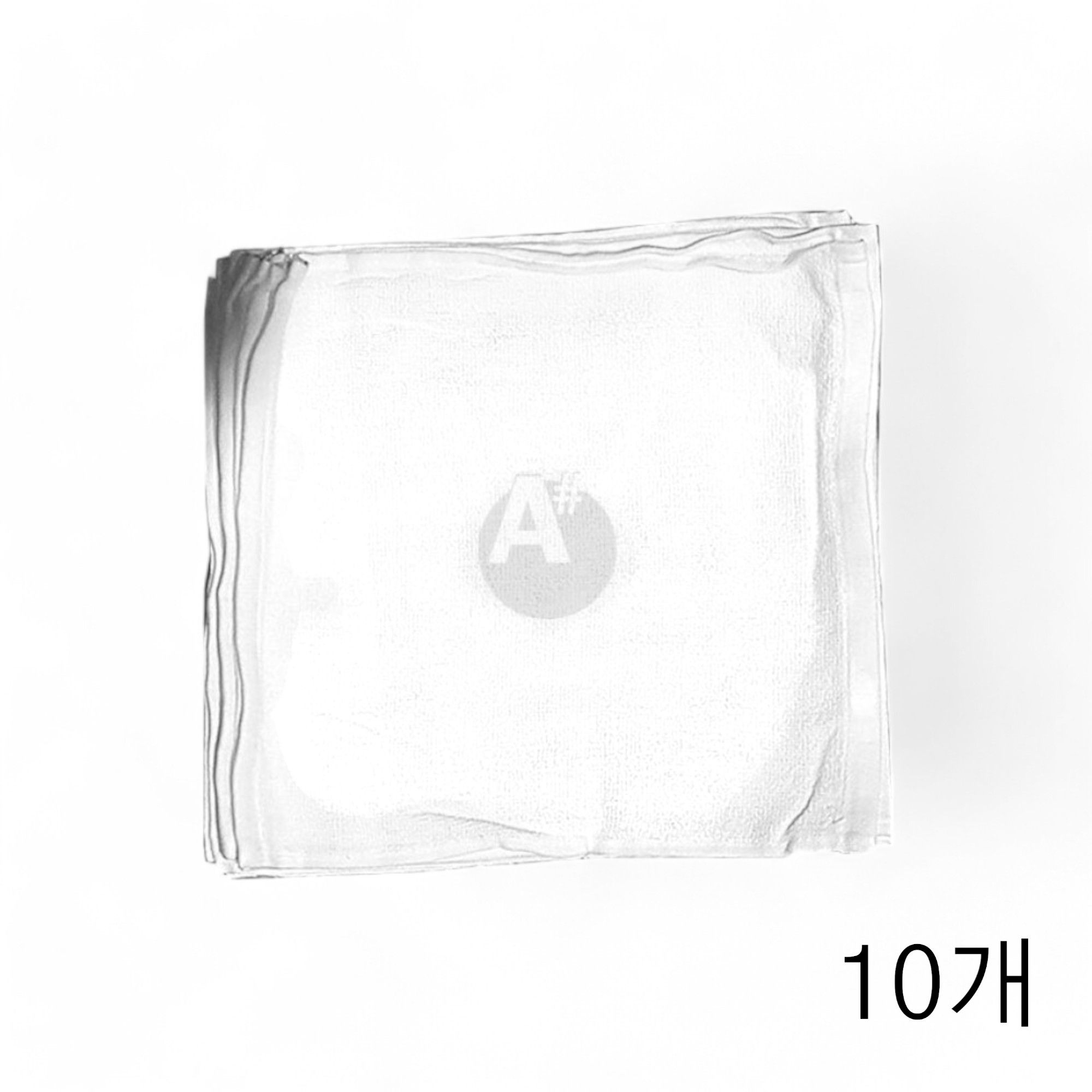 송월 행주 백색 소 26X26cm 10입X10개 업소용 면행주