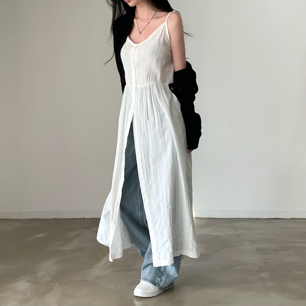 러블리혜 롱원피스 뷔스티에원피스 레이스원피스 슬립