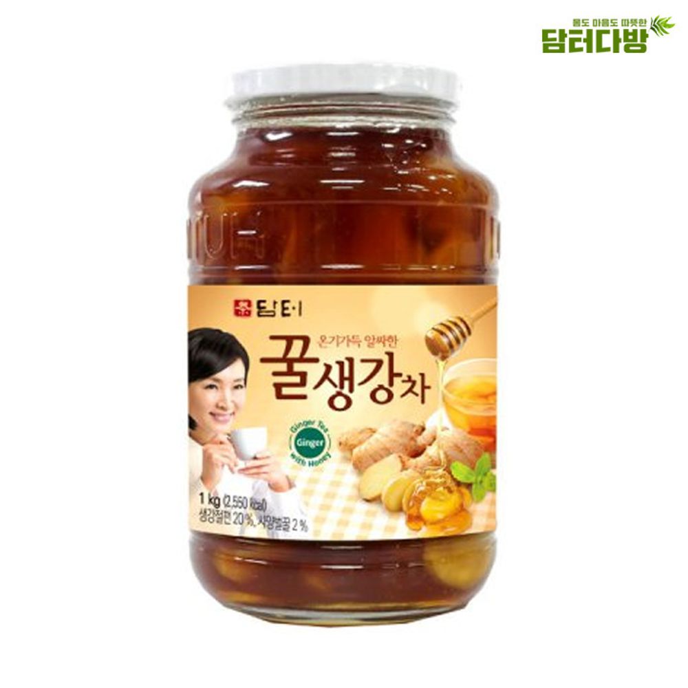 담터 꿀생강차(절편) 1kg / 국산차