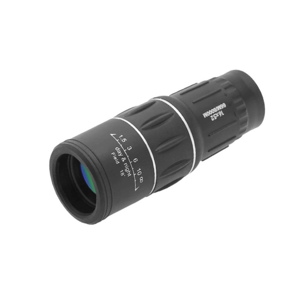 망원경 휴대용 쌍안경 16배율 x52mm 망원경 단안경 스포츠