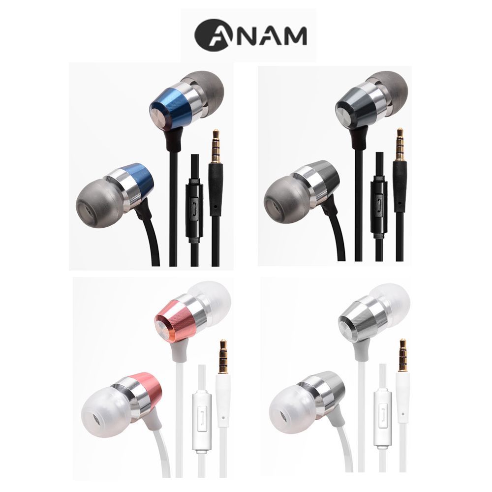 아남 스마트폰이어폰/AN-700S/통화/음악