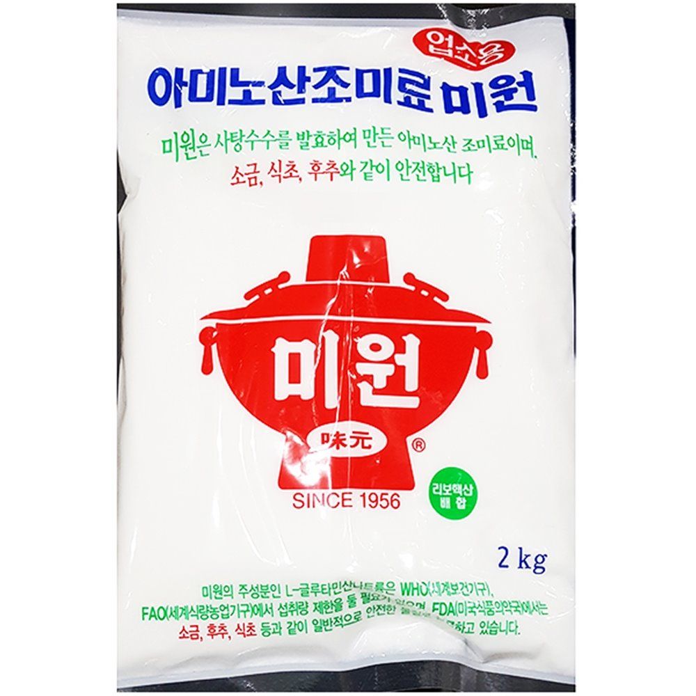 업소용 식당 식자재 재료 대상 아미노산 미원 2kg 