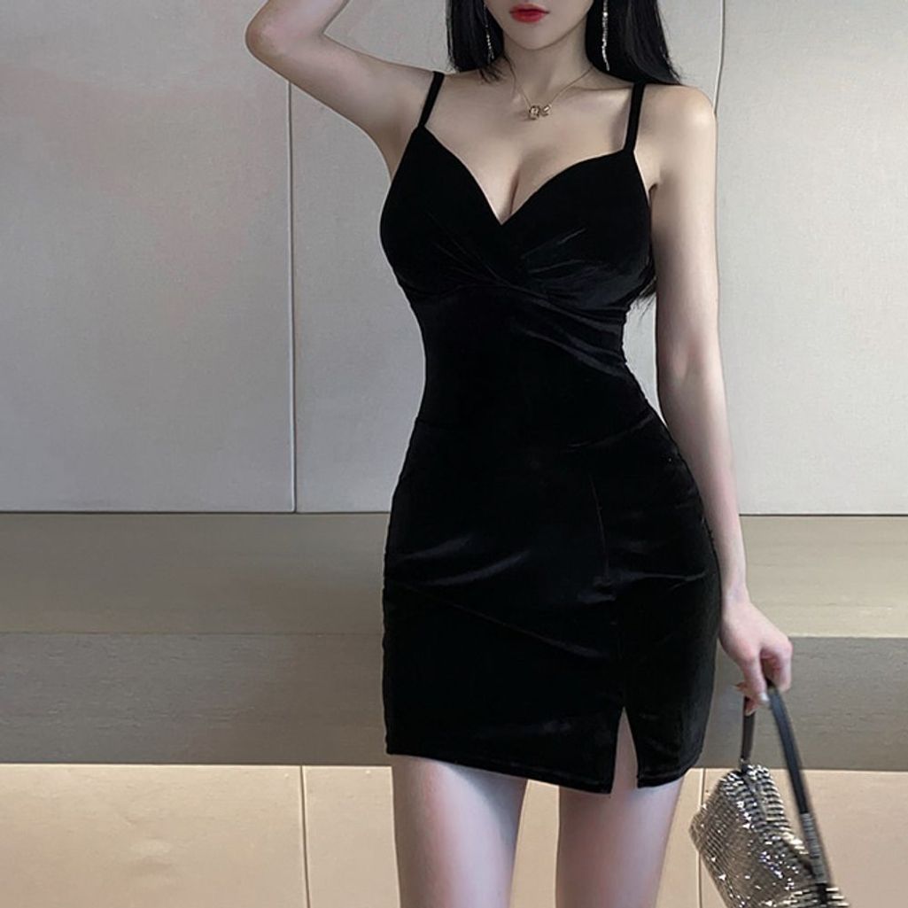 미니원피스 레드원피스 원피스 블랙레드벨벳 캡내