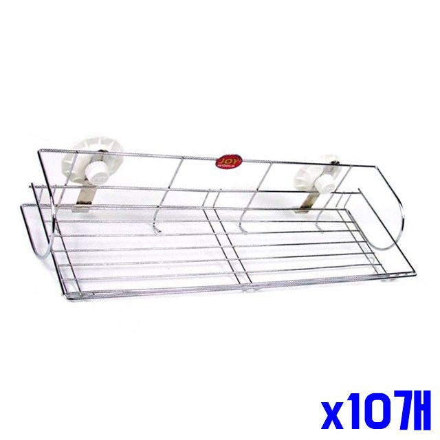다용도 x10개 대형 흡착선반 욕실용선반