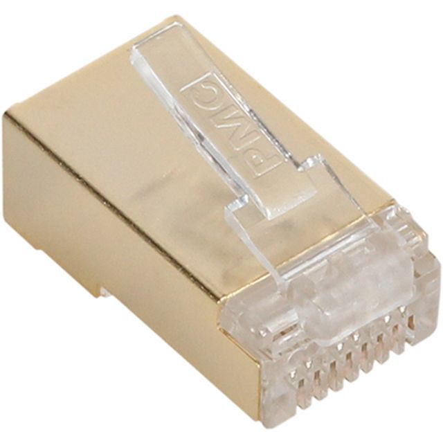STP CAT.7 CAT.6A RJ-45 8P8C 플러그 Three Prongs