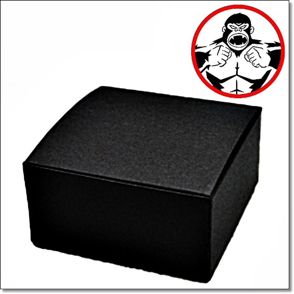 1묶음100장 블랙윗뚜껑B형 75x75x35mm 럭키 선물박스